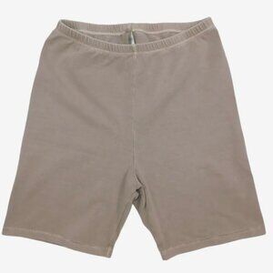 SKIMS Cotton Rib Bike Shorts – Size S –‎ Beige / Taupe